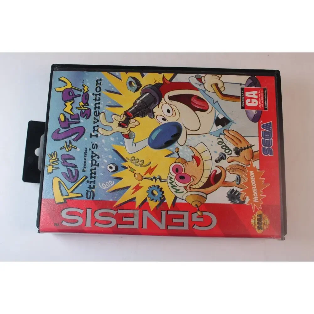 Ren & Stimpy Show Presents: Stimpy's Invention (Sega Genesis) Authentic, tested